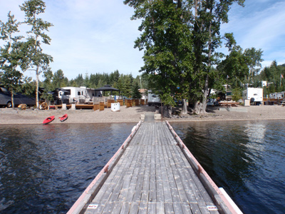 Birch Bay Resort on Francois Lake, BC