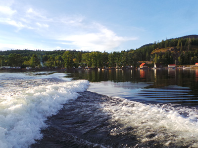 Adventure Playground at Birch Bay Resort on Francois Lake, BC